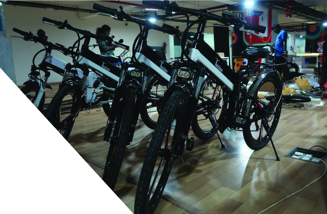 Taming Urban Pollution with E-bike