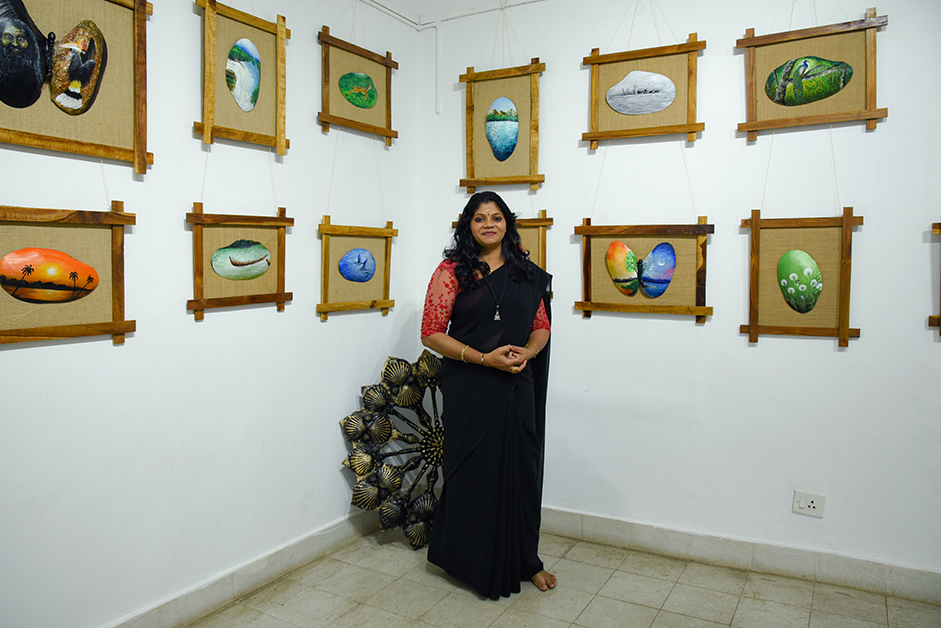 Luminous 11- Shell Painting Art Exhibition