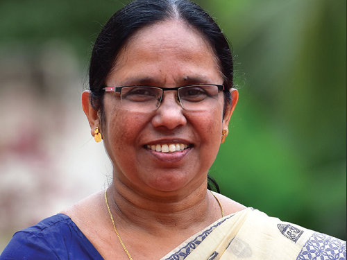 Virus warrior : K. K. SHAILAJA