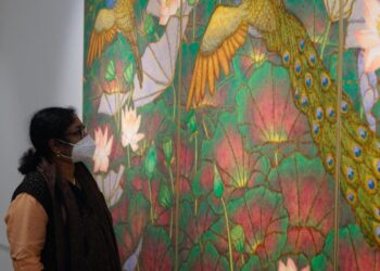 Artist Ramachandranâ€™s  Exhibition – â€˜Subaltern Nayikas & Lotus Pondâ€™